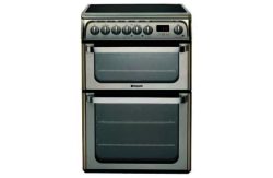 Hotpoint HUE61X Double Electric Cooker.